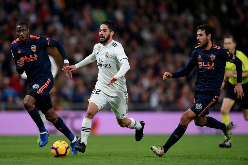 29 - Isco, Real Madrid. AFP