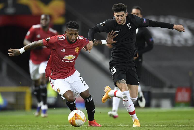 Fred 6. Played alongside Matic in a holding midfield two. Energy as ever as United controlled the game as they had in Spain, but gave the ball away too much in the first half. EPA