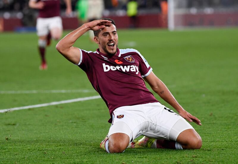 Left midfield: Pablo Fornals (West Ham) – Claimed two goals and was only credited with one, but he played terrifically and Liverpool could not halt him. Reuters