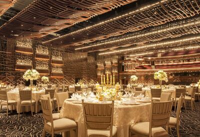 Dubai Opera offers dinner and a show. Courtesy House of Comms