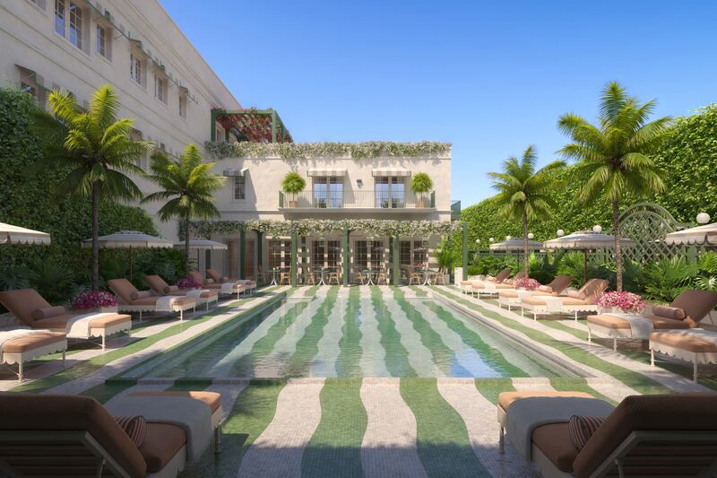 The Vineta Hotel opens in Palm Beach between October and December. Photo: Oetker Collection