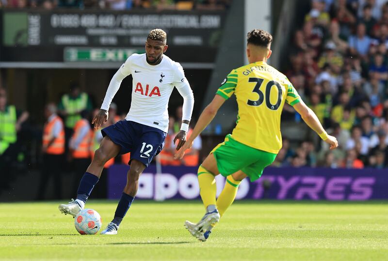 Dimitris Giannoulis - 3. Way too careless on the ball. Some of the defender’s attempts to play directly were simple for Spurs’ towering centre-backs to deal with, and that saw Norwich concede possession too cheaply. Getty