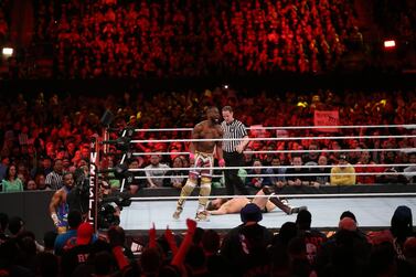 Kofi Kingston wants to face Brock Lesnar. Image courtesy of WWE