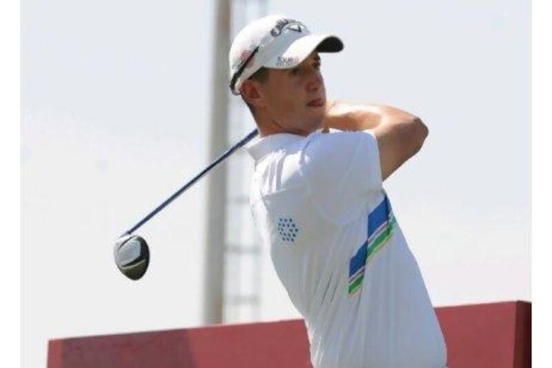 Jake Shepherd topped the money list on the Middle East and North African Tour. Courtesy golfindubai.org