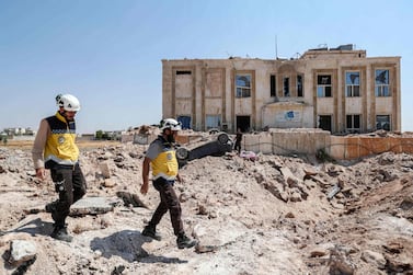 There is growing outrage over Syrian regime attacks such as the bombing of a health centre in western Aleppo province just hours before a truce went into effect on August 31, 2019. AFP