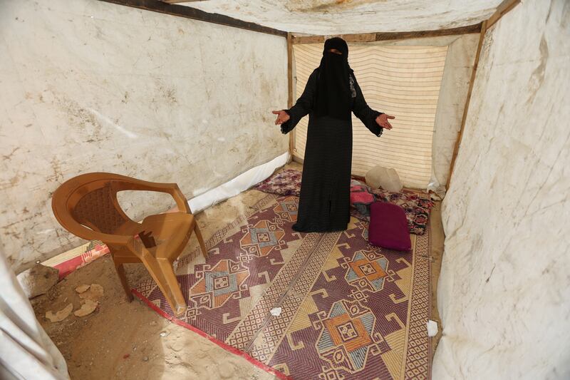 Many displaced Palestinians in Al Mawasi are living in tents with no water or sanitation. Reuters