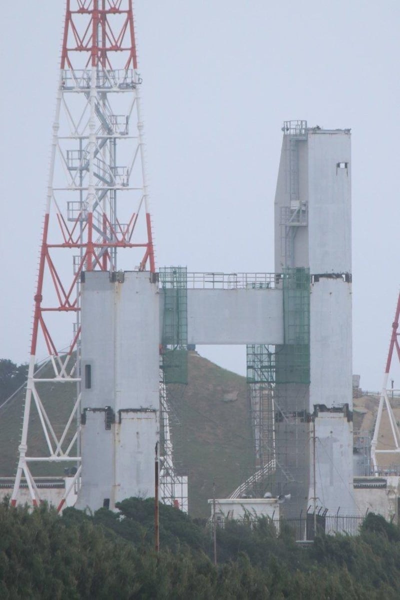 The launch pad is ready to receive the H-IIA rocket, which will deliver the Hope probe to space. It will take 30 to 40-minutes for the rocket to be transported to the launch pad. Courtesy: Yoshiaki Sakita