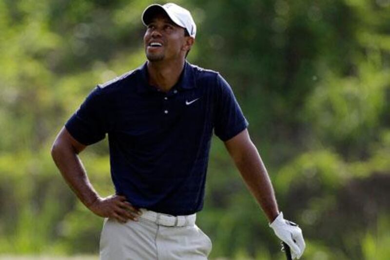 Tiger Woods does not have to look far to find fan support ... or to get their advice.