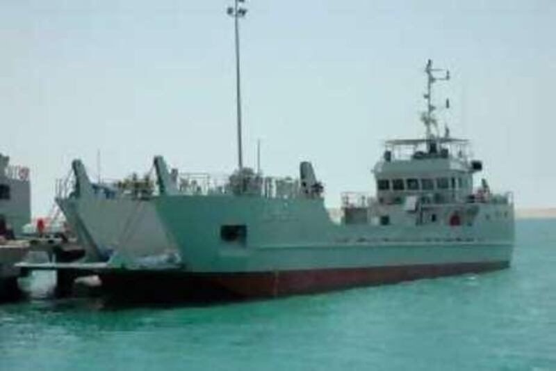 November, 2008-Captions

ADSB pic 1: A landing craft similar to those to be built for the Bahrain Navy
Courtesy ADSB  *** Local Caption ***  ADSB-pic-1-1.jpg