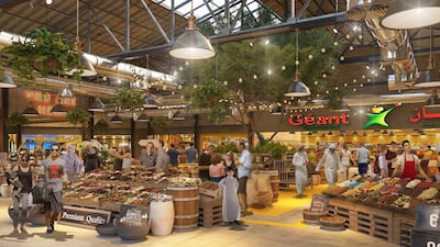 The food market will be run by Geant (while most existing Geants in the UAE changed brands last year and are now Carrefours)