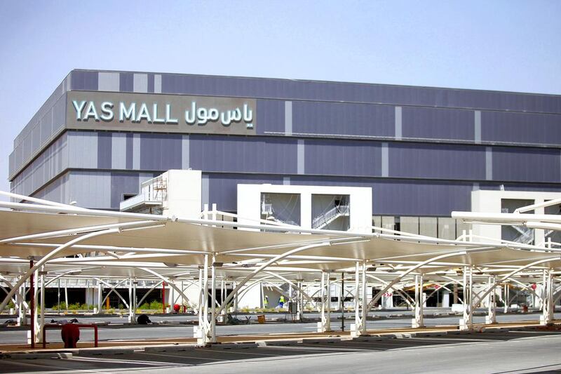 Yas Mall is now 95 per cent leased ahead of the opening which is planned for November 21. Lee Hoagland / The National