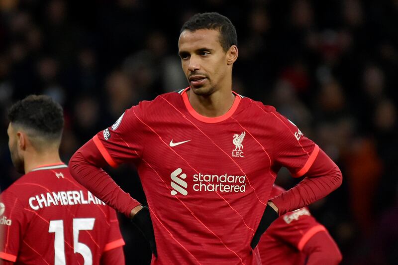 Joel Matip – 7. The centre-back was composed under pressure and good with the ball at his feet. He spotted danger before it developed. AP Photo