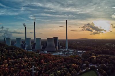 The Scholven power power plant belonging to Uniper energy company in Gelsenkirchen, Germany. AP