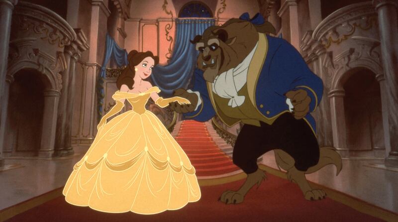 A scene from Beauty and the Beast (1991). Photo: Walt Disney Pictures