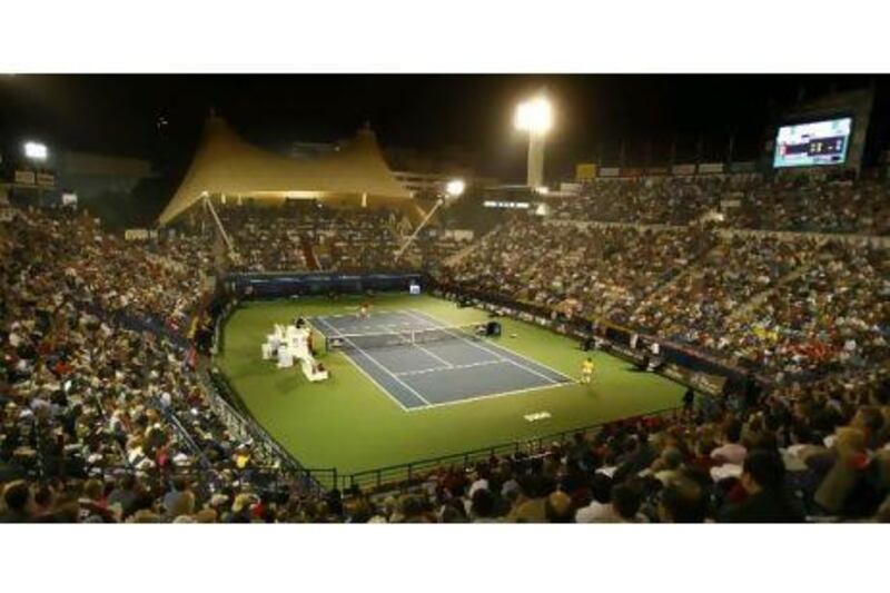 The Aviation Club was the venue for the Dubai Duty Free Tennis Championships this month.