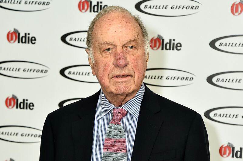 LONDON, ENGLAND - JANUARY 30:  Geoffrey Palmer attends the 'Oldie Of The Year Awards' held at Simpsons in the Strand on January 30, 2018 in London, England.  (Photo by HGL/Getty Images)