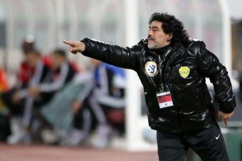 The Football Association's Disciplinary Committee elected not to take any action against Diego Maradona, his team Al Wasl or Al Shabab for the incident where he charged into the Shabab stands after alleged fan abuse.