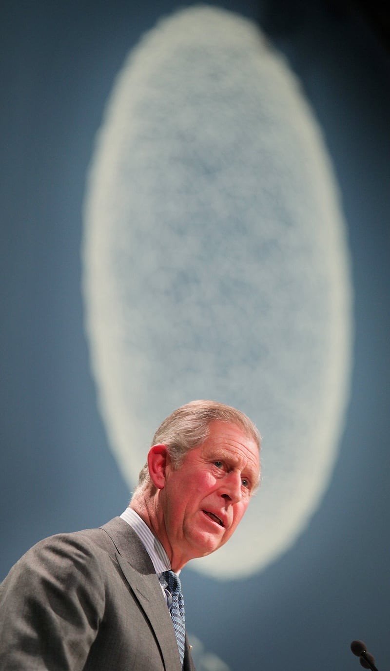 Prince Charles addresses delegates at the opening ceremony of Cop15 in Copenhagen in 2009