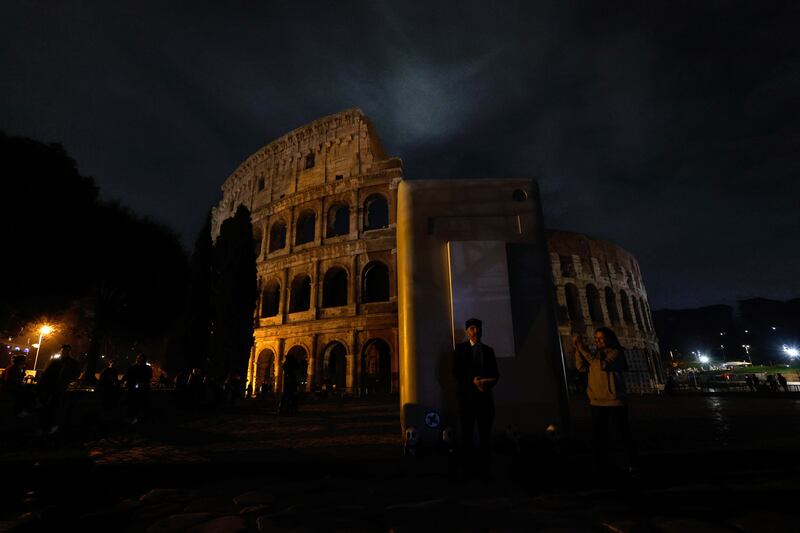 The Colosseum in Rome. EPA 