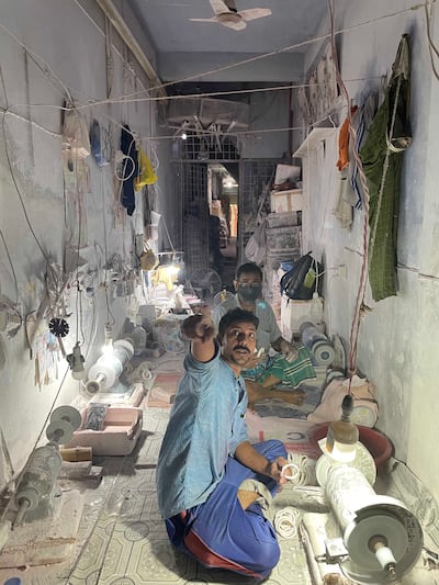 Craftsmen in Shankhari Bazaar, Bangladesh. Ritam Ghosal and Archi Banerjee for The National