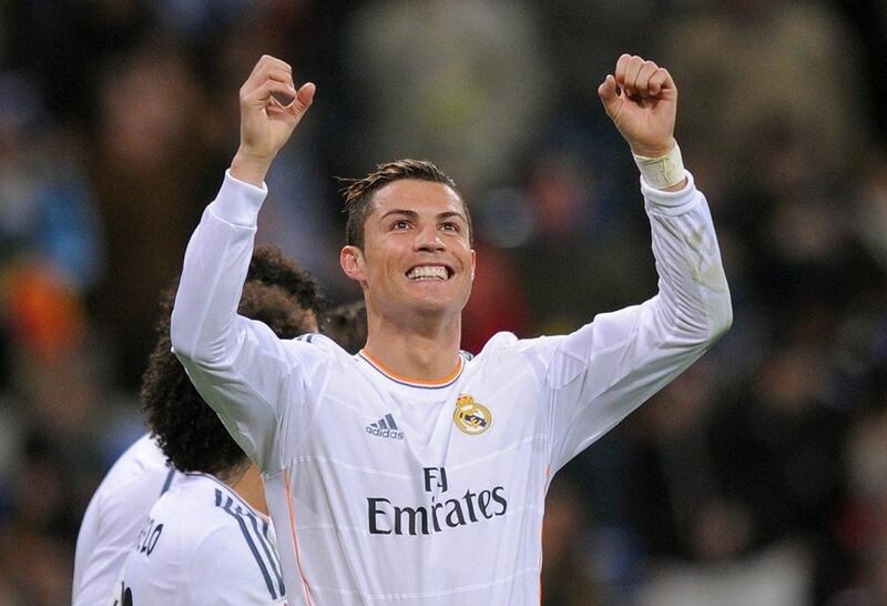 Cristiano Ronaldo scored twice for Madrid on Monday. Denis Doyle / Getty Images