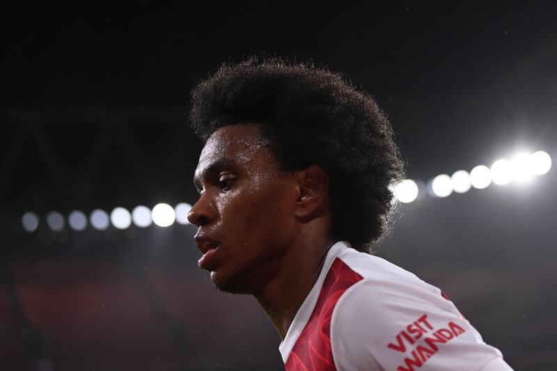 Willian, 5 -- The Brazilian is clearly keen to address his poor run of form but one or two passes didn’t quite come off and it’s another game in which the former Chelsea man has failed to make a mark on. Brought off for Eddie Nketiah for the final eight minutes. EPA