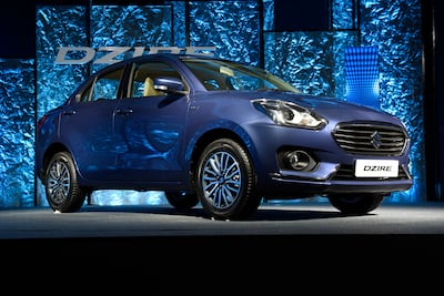 The Suzuki Dzire is one of the most fuel-efficient cars on the market as it offers motorists 24.12km/l. Getty