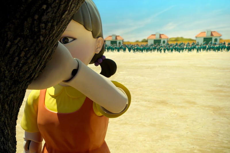 'Squid Game' has given a deadly twist to children's playground games. Photo: Netflix