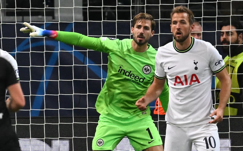 EINTRACHT FRANKFURT RATINGS: Kevin Trapp 6 – Will be grateful to the opposition attack, who despite their promising build up play, didn’t register a shot on target. PA