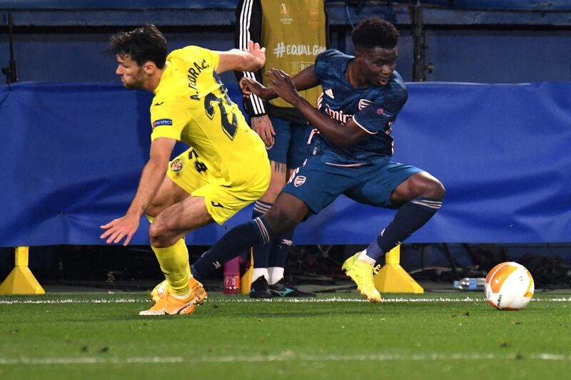LB Alfonso Pedraza (Villarreal)
He was up against the dashing Bukayo Saka, but Pedraza took the game to his Arsenal counterpart, watchful and calm. His forceful running, dribbling and combination play helped Villarreal take the initiative. AFP