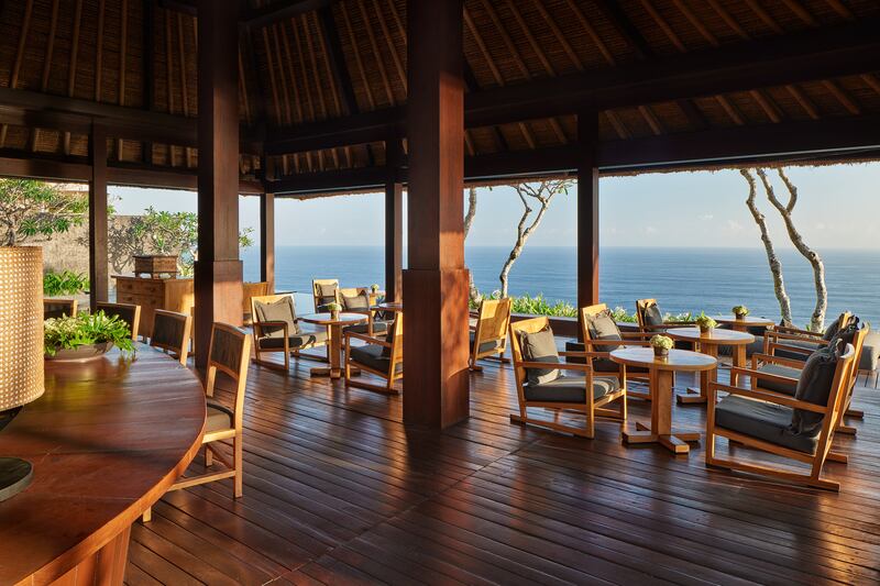 The Bulgari Bar is a great place for sundowners