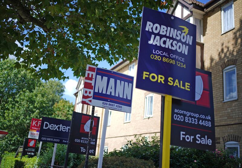 UK house prices rose by 0.2 per cent in November, compared with October, according to Nationwide Building Society. PA Wire