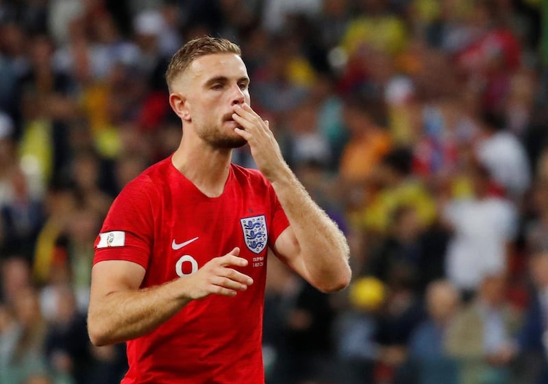 Jordan Henderson 6 - He did enough to avoid too many questions over whether he was worthy of a regular starting spot, but is undoubtedly short of the class of the top midfielders in the world, such as Luca Modric and Paul Pogba. Kept it simple and swung in the odd trademark early cross, but the lasting memory will now be of England's midfield being overrun by Croatia in the semi final when they should have seen the game out. His place will come under pressure again from Eric Dier. Reuters
