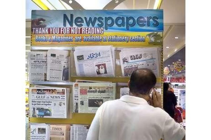 Despite the range of local newspapers on the news-stands, the industry is likely to see increased competition from digital media.