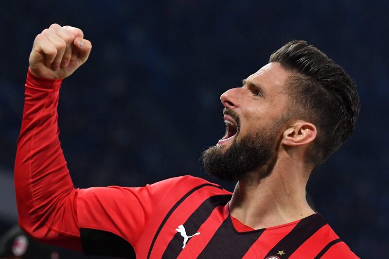 Olivier Giroud - 292 goals* (Grenoble 2, Istres 14, Tours 36, Montpellier 39, Arsenal 105, Chelsea 39, AC Milan 11, France 46). AFP