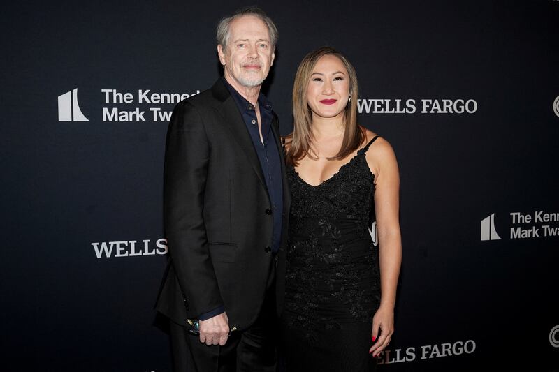 Steve Buscemi and Karen Ho. Reuters