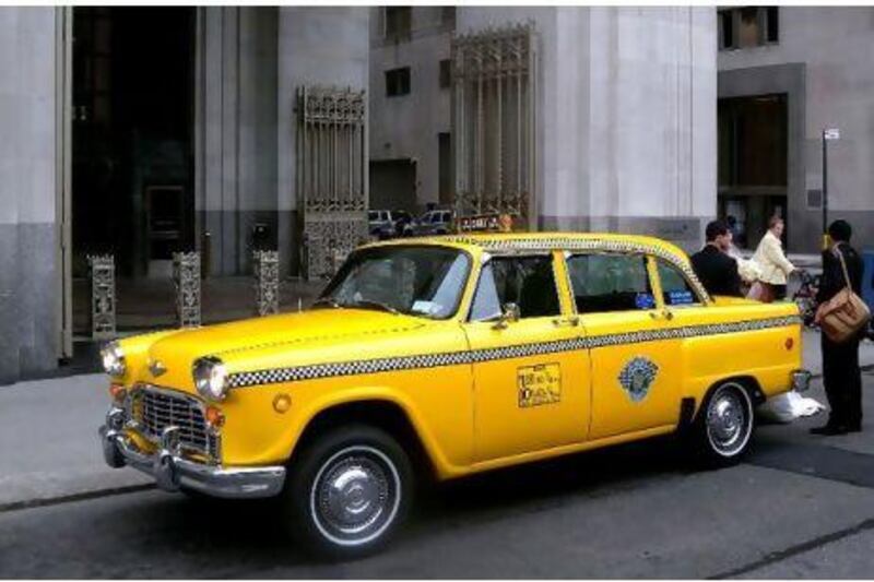 New York Checker Cab.