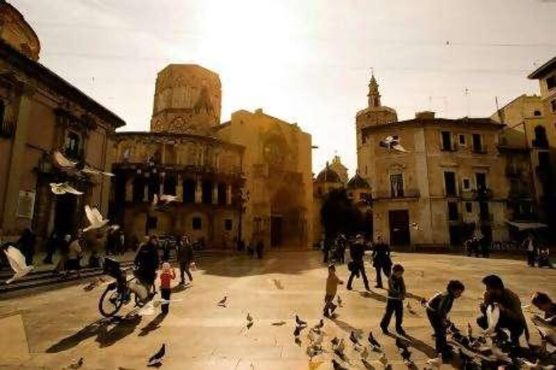 Handout image showing the Cathedral. Courtesy of Turisomo Valencia