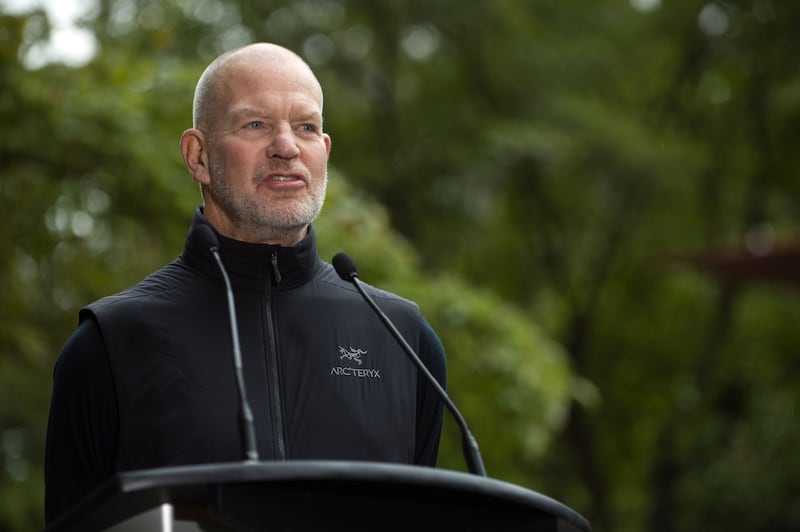 Lululemon founder Chip Wilson says the money will be used to turn 'massive amounts of land' into parks that indigenous groups would use for revenue-making purposes. Bloomberg