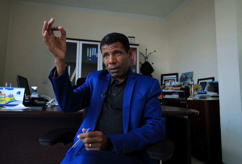 Haile Gebrselassie, two-time Ethiopian Olympic gold medallist, has pledged to join the fight against rebellious forces. Reuters