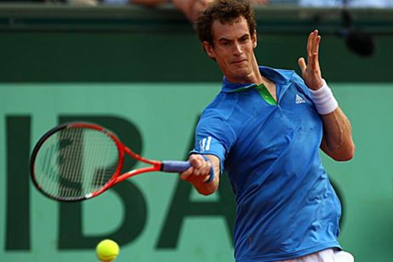 Andy Murray was on the brink of losing in the fourth round to Victor Troicki.