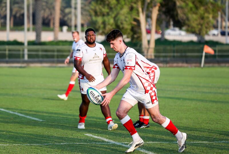 James McCarthy will be playing for Abu Dhabi Harlequins at the Dubai Sevens. Khushnum Bhandari/ The National