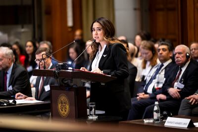 The UAE's UN representative Lana Nusseibeh gave an impassioned testimony to the Court condemning the occupation. ICJ