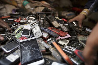 Most mobile phones contain gold within their motherboards. Bloomberg 