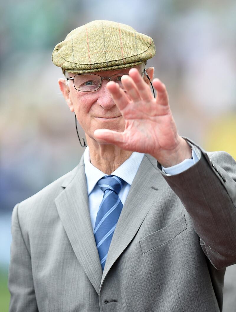 Jack Charlton, World Cup winning England defender and former Republic of Ireland manager. PA