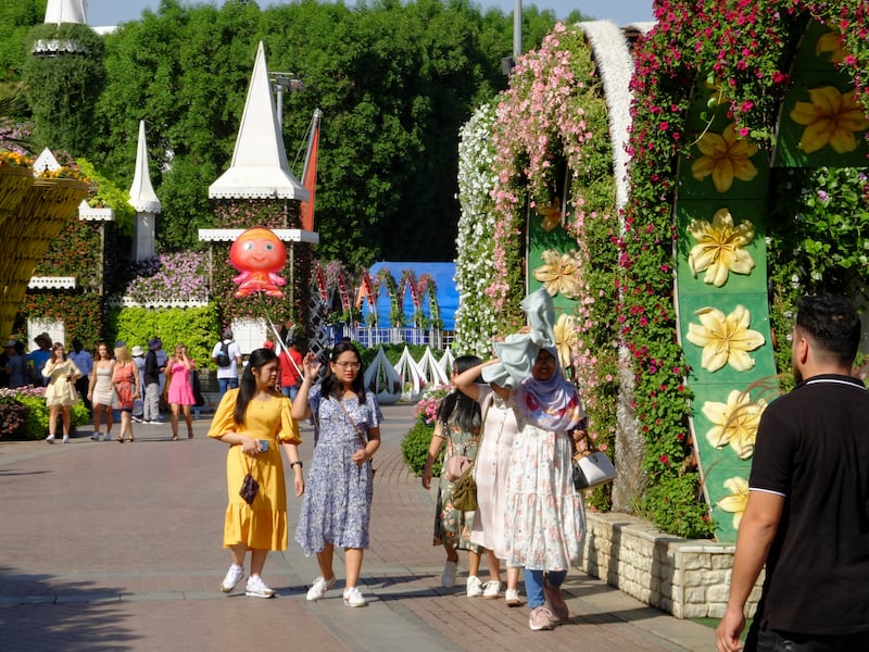 Visitors flocked to the attraction for its reopening on October 10. 