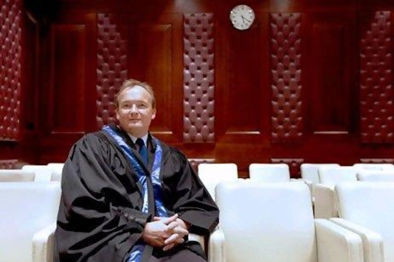 "The October decree to extend the DIFC Courts' jurisdiction gave anyone access to the world-class justice available at the DIFC Courts," says Mark Beer. Sarah Dea / The National