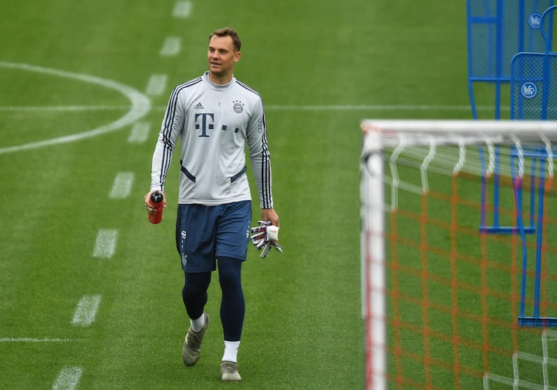 Bayern Munich goalkeeper Manuel Neuer. EPA