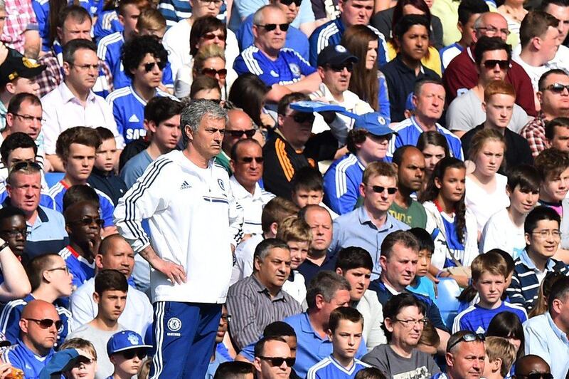 Jose Mourino has guided Chelsea to third in the Premier League this season. Ben Stansall / AFP  