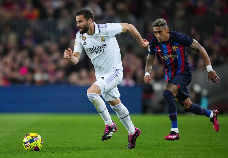 Nacho – 6. The defender was vocal and had good focus under pressure with some solid interceptions. Getty